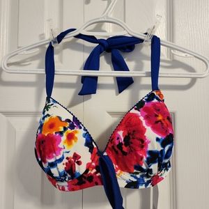 Pour Moi Flamenco Halter Bikini 30E - fits small NWT new with tags